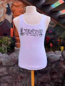 VenTiki Ladies' Tank Top in White