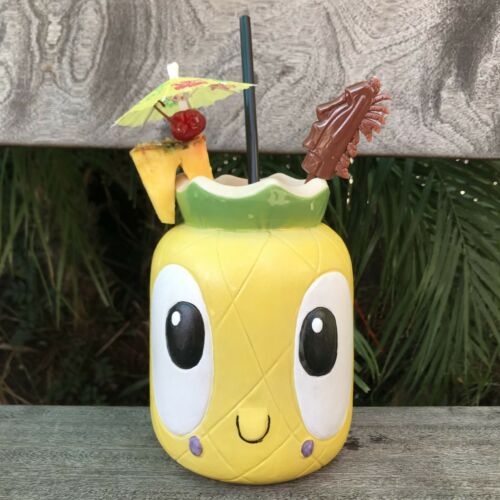 32oz. Ventiki Pineapple Mug, Design By Tiki Tony & Produced By Munktiki Imports